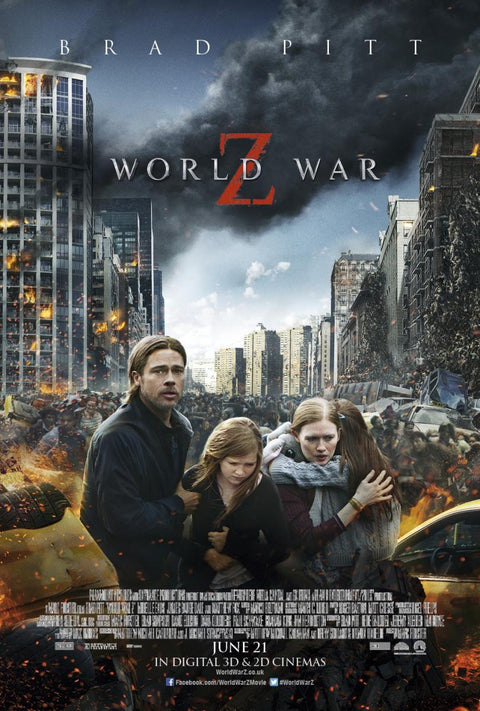 《地球末日戰 World War Z (2013)》雙面燈箱海報