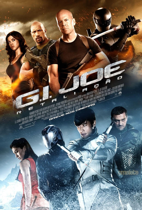 《義勇群英之毒蛇反擊戰 G.I. Joe: Retaliation (2013)》雙面燈箱海報