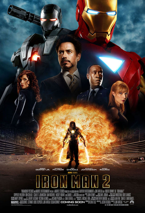 《鐵甲奇俠2 Iron Man 2 (2010)》雙面燈箱海報