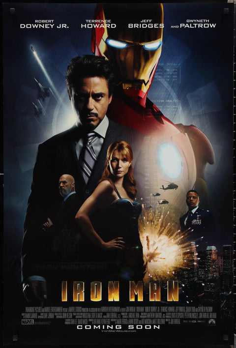 《鐵甲奇俠 Iron Man (2008)》雙面燈箱海報