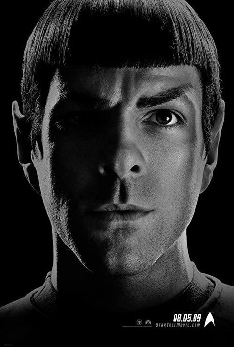 《星空奇遇記Star Trek (2009) 》英文版高品質印刷雙面燈箱海報