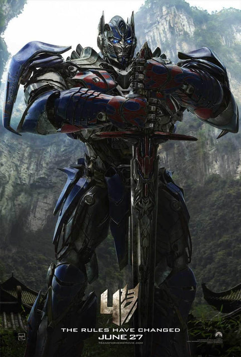《變形金剛4：殲滅世紀Transformer: Age of extinction (2014) 》高品質印刷雙面燈箱海報