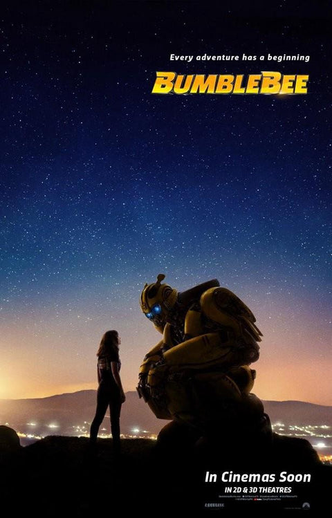 《大黃蟂 Bumblebee (2018)》雙面燈箱海報