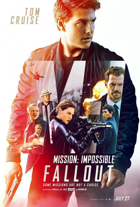 《職業特工隊6：叛逆之謎 Mission: Impossible – Fallout (2018) 》英文版高品質印刷雙面燈箱海報